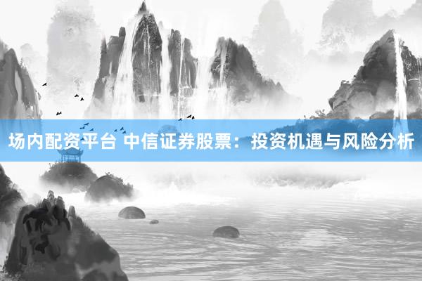 场内配资平台 中信证券股票：投资机遇与风险分析